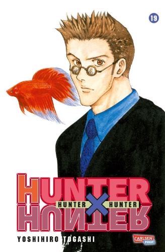 Buchcover und Innenansicht für das Buch: Hunter X Hunter