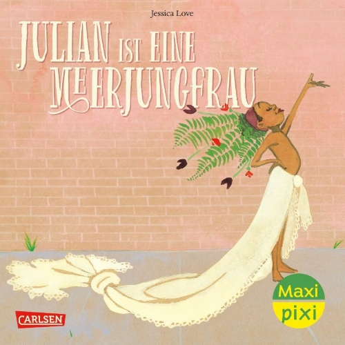 Buchcover und Innenansicht für das Buch: Maxi Pixi 216: VE 5 Julian ist eine Meerjungfrau (5 Exemplare)