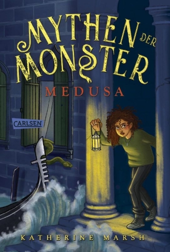 Buchcover und Innenansicht für das Buch: Medusa (The Myth of Monsters 1)