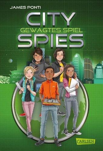 Buchcover und Innenansicht für das Buch: Forbidden City (City Spies Book 3)