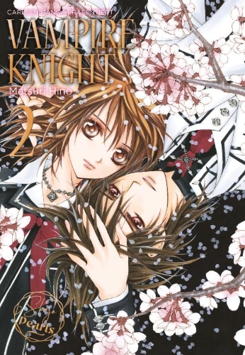 Buchcover und Innenansicht für das Buch: Vampire Knight