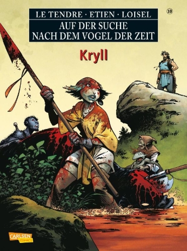 Buchcover und Innenansicht für das Buch: Auf der Suche nach dem Vogel der Zeit 10: Kryll