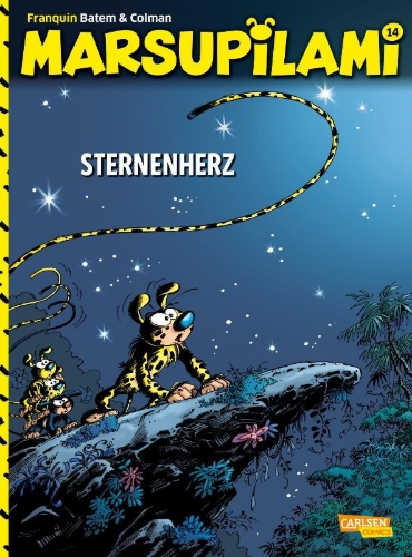 Buchcover und Innenansicht für das Buch: Marsupilami 27 - Coeur d'étoile