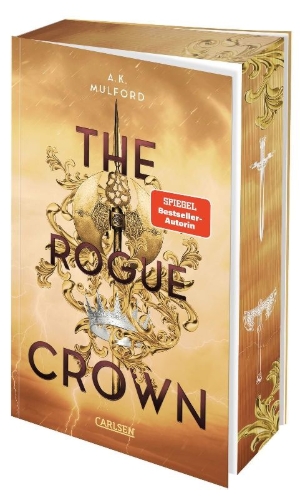 Buchcover und Innenansicht für das Buch: The Rogue Crown