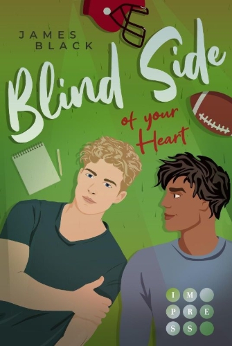 Buchcover und Innenansicht für das Buch: Blind Side of Your Heart