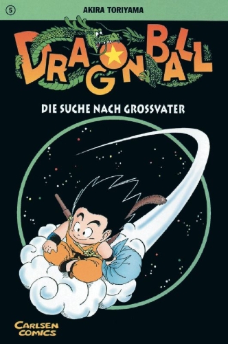 Buchcover und Innenansicht für das Buch: Dragon Ball 05. Die Suche nach Großvater