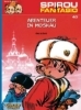 Buchcover und Innenansicht für das Buch: Spirou à Moscou