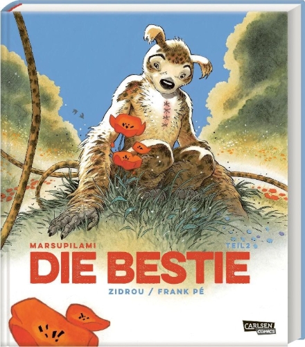 Buchcover und Innenansicht für das Buch: Die Bestie 2