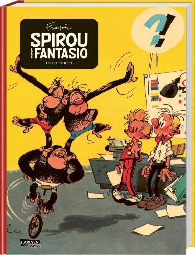 Buchcover und Innenansicht für das Buch: Spirou et Fantasio - L'intégrale Tome 8 - Aventures humoristiques