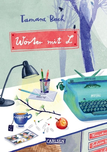 Buchcover und Innenansicht für das Buch: Wörter mit L