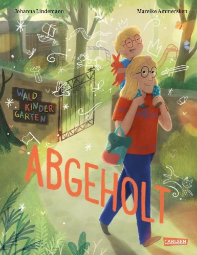 Buchcover und Innenansicht für das Buch: Abgeholt!