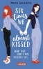 Buchcover und Innenansicht für das Buch: Six Times We Almost Kissed (and One Time We Did)