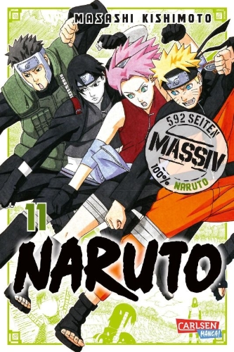Buchcover und Innenansicht für das Buch: NARUTO Massiv 11