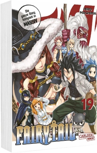 Buchcover und Innenansicht für das Buch: Fairy Tail