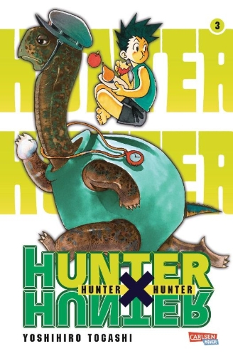 Buchcover und Innenansicht für das Buch: Hunter X Hunter