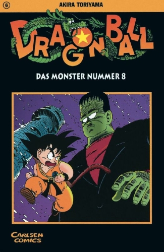Buchcover und Innenansicht für das Buch: Dragon Ball 06. Das Monster Nummer 8
