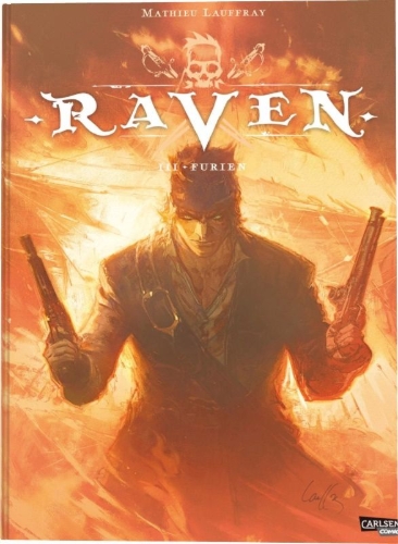 Buchcover und Innenansicht für das Buch: Raven 3 - Furies