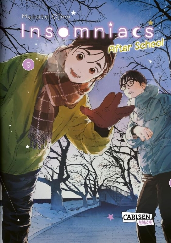 Buchcover und Innenansicht für das Buch: Kimi wa Houkago Insomnia