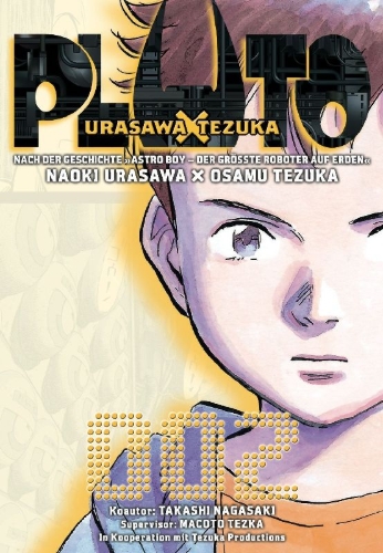 Buchcover und Innenansicht für das Buch: Pluto: Urasawa X Tezuka 02