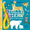 Buchcover und Innenansicht für das Buch: Baby Pixi (unkaputtbar) 154: Mein Baby-Pixi-Buggybuch: Tolle Tiere