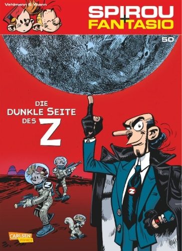 Buchcover und Innenansicht für das Buch: La Face cachée du Z