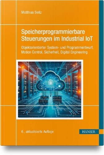 Buchcover und Innenansicht für das Buch: Speicherprogrammierbare Steuerungen im Industrial IoT