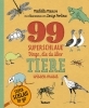 Buchcover und Innenansicht für das Buch: 321 superslimme dingen die je moet weten over dieren