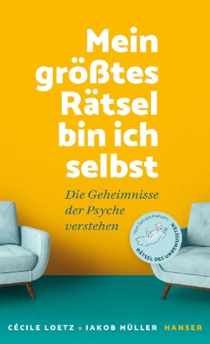 Buchcover und Innenansicht für das Buch: Mein größtes Rätsel bin ich selbst