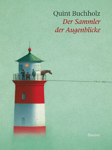 Buchcover und Innenansicht für das Buch: Der Sammler der Augenblicke