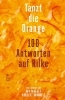 Buchcover und Innenansicht für das Buch: Tanzt die Orange