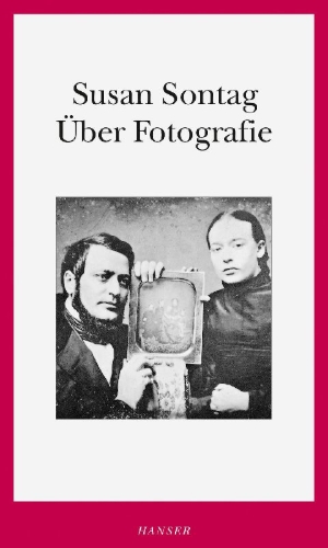 Buchcover und Innenansicht für das Buch: Über Fotografie