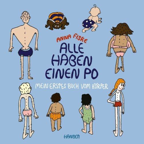 Buchcover und Innenansicht für das Buch: Alle har en bakside