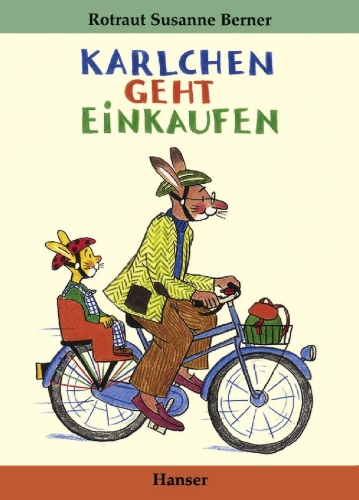 Buchcover und Innenansicht für das Buch: Karlchen geht einkaufen