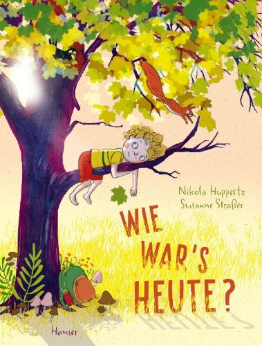 Buchcover und Innenansicht für das Buch: Wie war's heute?