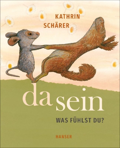 Buchcover und Innenansicht für das Buch: Da sein