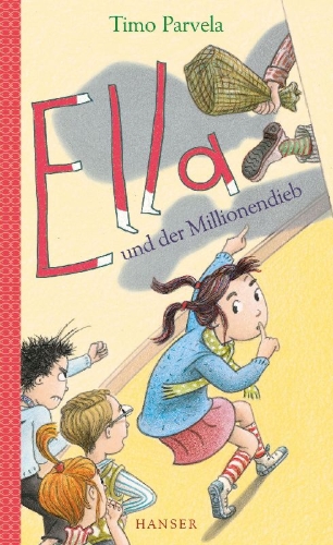 Buchcover und Innenansicht für das Buch: Ella ja jättipotti