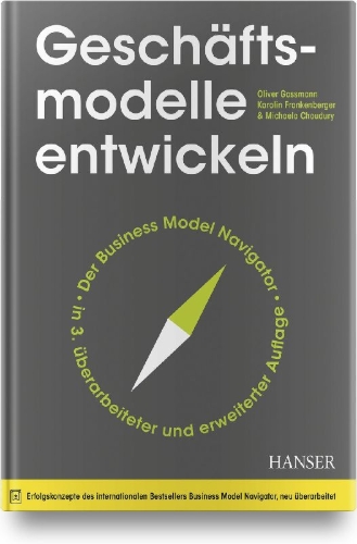 Buchcover und Innenansicht für das Buch: Geschäftsmodelle entwickeln