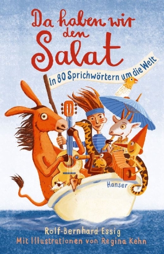 Buchcover und Innenansicht für das Buch: Da haben wir den Salat!
