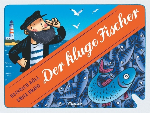 Buchcover und Innenansicht für das Buch: Der kluge Fischer