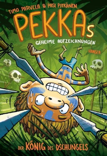 Buchcover und Innenansicht für das Buch: Pate, viidakon kuningas