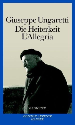 Buchcover und Innenansicht für das Buch: Die Heiterkeit - L'Allegria