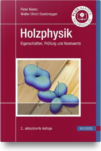 Buchcover und Innenansicht für das Buch: Holzphysik
