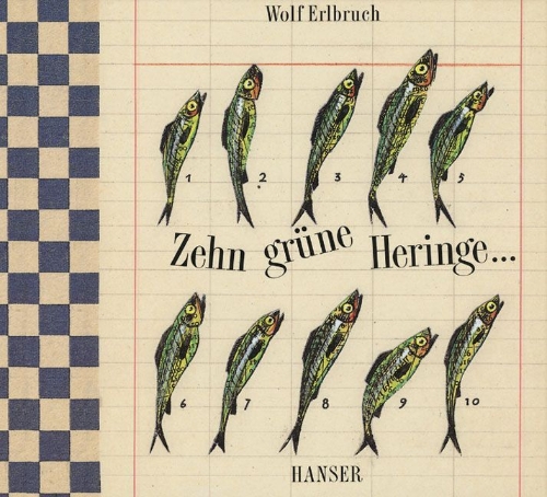 Buchcover und Innenansicht für das Buch: Zehn grüne Heringe