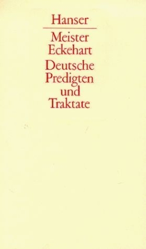Buchcover und Innenansicht für das Buch: Deutsche Predigten und Traktate