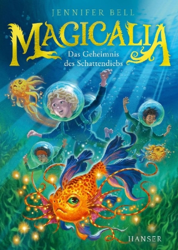 Buchcover und Innenansicht für das Buch: Magicalia 2: Thief of Shadows