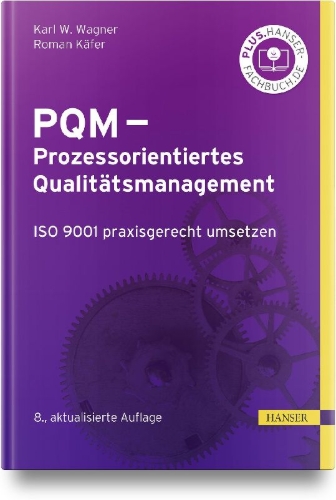 Buchcover und Innenansicht für das Buch: PQM - Prozessorientiertes Qualitätsmanagement