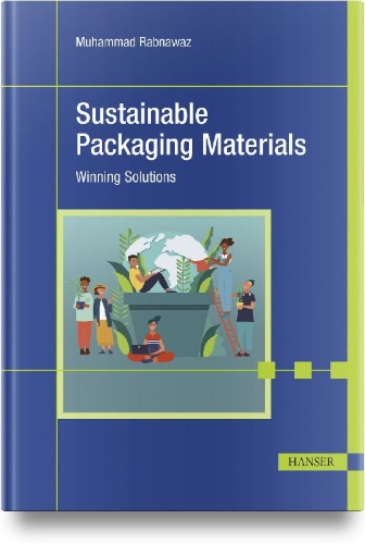Buchcover und Innenansicht für das Buch: Sustainable Packaging Materials