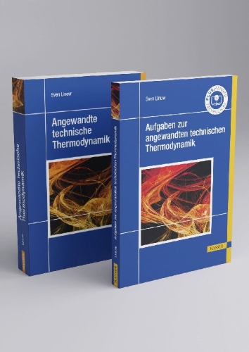 Buchcover und Innenansicht für das Buch: Angewandte technische Thermodynamik