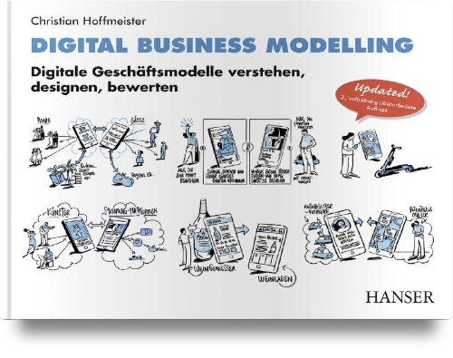 Buchcover und Innenansicht für das Buch: Digital Business Modelling