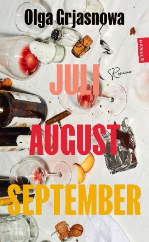 Buchcover und Innenansicht für das Buch: Juli, August, September